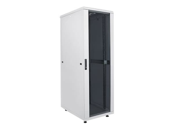 Intellinet Network Cabinet, Free Standing (Standard), 26U, Usable Depth 123 to 373mm/Width 503mm, Grey, Assembled, Max 1500kg, Server Rack, IP20 rate