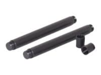 Chief Fusion FCK016 - Komponenter til montering (tilsluttende stang) - for flatt panel - sort - for Large FUSION LSM5042, LSM5051, LSM5074, LSM5095,
