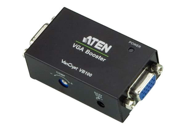 ATEN VanCryst VB100 VGA Booster - Videoforlenger - opp til 70 m