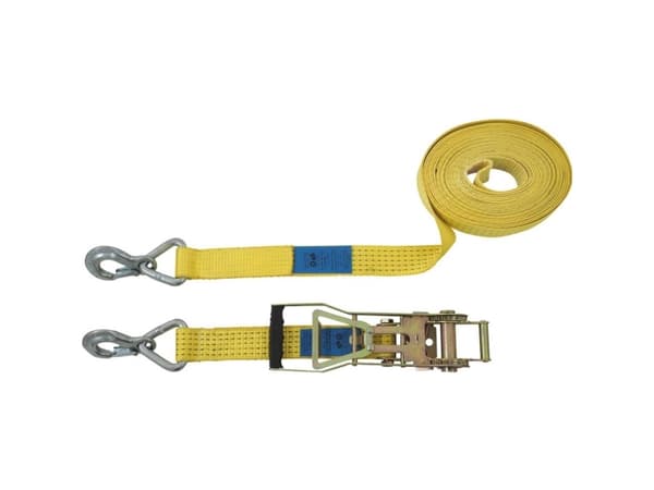 Petex 43193119 Kaksiosainen kiristyshihna Vetovoima LC-kiinnitys (yksittäinen / suora)=2500 daN (L x S) 10 m x 50 mm