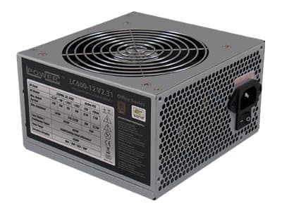 LC Power LC600-12 V2.31 - Strømforsyning (intern) - ATX12V 2.31 - 80 PLUS Bronze - 450 watt - aktiv PFC Grå