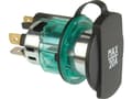 Pikkukuva 2 / 3: Procar Power Socket With Clamping Sleeve Green Load Current Max.=20a