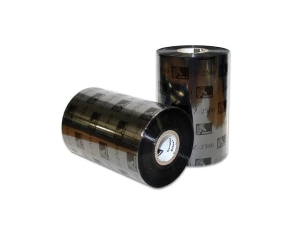 Zebra 2300 Wax - Svart - 83 mm x 450 m - skriveblekkbåndspåfyll (termooverføring) - for Zebra R-140, Z4Mplus, Z6MPlus; PAX 110, 170; Xi Series 110, 1