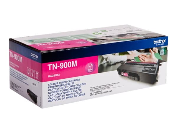 Brother TN900M - Magenta - original - tonerpatron - for Brother HL-L9200CDWT, HL-L9300CDWT, HL-L9300CDWTT, MFC-L9550CDW, MFC-L9550CDWT