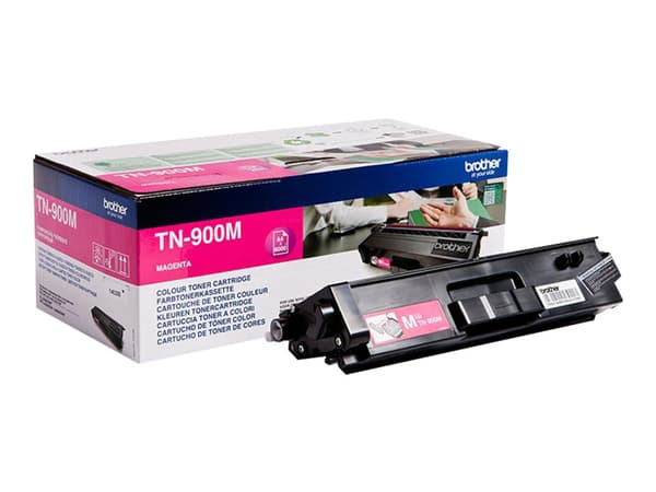 Brother TN900M - Magenta - original - tonerpatron - for Brother HL-L9200CDWT, HL-L9300CDWT, HL-L9300CDWTT, MFC-L9550CDW, MFC-L9550CDWT