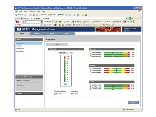 HPE - PDU-hallintamoduuli - HPE:n korkeajännitteiselle modulaariselle tehonjakeluyksikölle