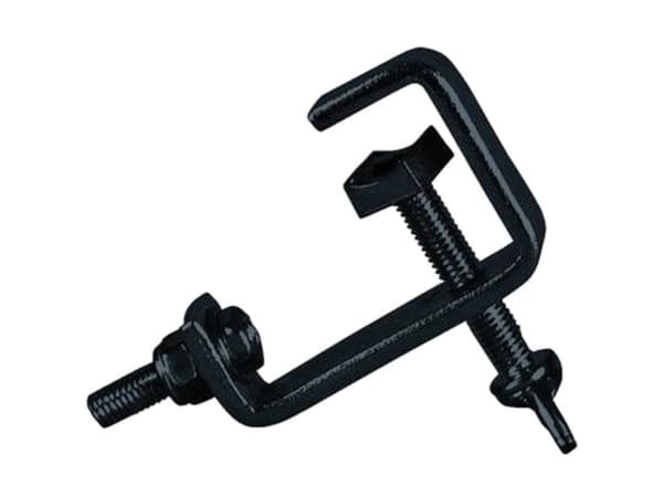 Kroge Eurolite TH-25S krok för 25 mm rör svart Passer til: Travers (L x B x H) 2.5 x 8.5 x 7.5 cm