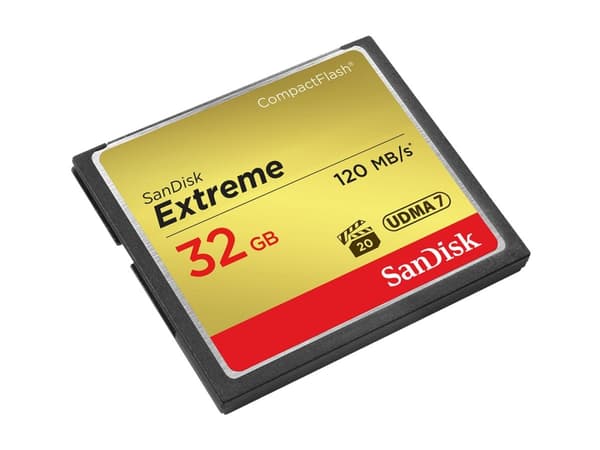 SanDisk Extreme - Flash-minneskort - 32 GB - 567x - CompactFlash