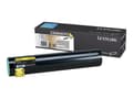 Miniatyrbilde 1 av 5: Lexmark - Høy ytelse - gul - original - tonerpatron LCCP - for Lexmark C935dn, C935dtn, C935dttn, C935hdn