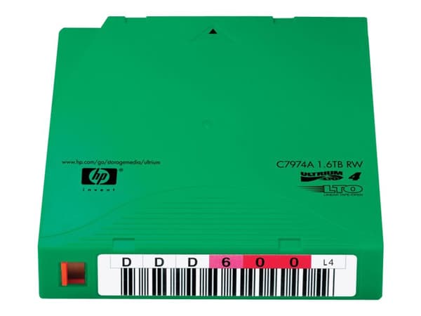 HPE Ultrium Non-Custom Labeled Data Cartridge - 20 x LTO Ultrium 4 - 800 GB / 1.6 TB - etikettert - grønn - for HPE MSL4048; StorageWorks Enterprise