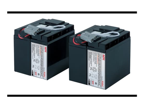 APC korvaava akkukasetti #55 - UPS-akku Blysyre 2 celler - lajittelu - P/N: SMT2200C, SMT2200I-AR, SMT2200IC, SMT3000C, SMT3000I-AR, SMT3000IC, SUA30