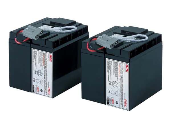 APC korvaava akkukasetti #55 - UPS-akku Blysyre 2 celler - lajittelu - P/N: SMT2200C, SMT2200I-AR, SMT2200IC, SMT3000C, SMT3000I-AR, SMT3000IC, SUA30