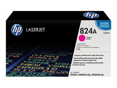 HP 824A - Magenta - alkuperäinen - trombipakkaus - Color LaserJet CM6030, CM6040, CP6015 -malleihin
