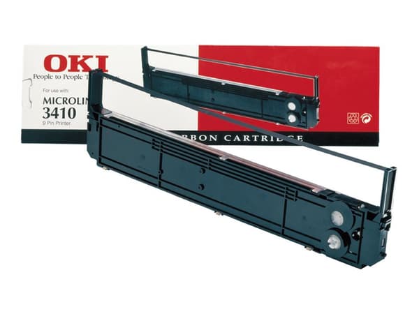 OKI - Svart - färgband - för Microline 3410