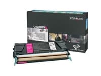 Lexmark - Magenta - original - tonerpatron LCCP, LRP - for Lexmark C522, C524, C530, C532, C534