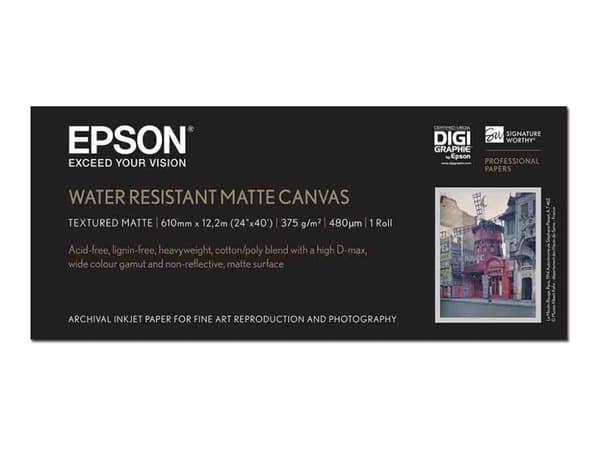 Epson - Matt - 1 rull(er) lerretspapir - for SureColor SC-P10000, P20000, P6000, P7000, P7500, P8000, P9000, P9500, T3200, T5200, T7200