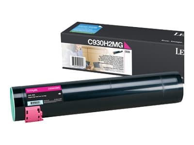 Lexmark - Høy ytelse - magenta - original - tonerpatron LCCP - for Lexmark C935dn, C935dtn, C935dttn, C935hdn