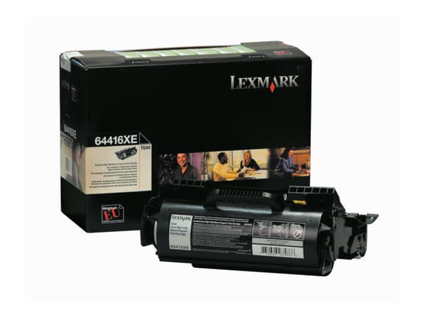 Lexmark - Ekstra høy ytelse - svart - original - tonerpatron LRP - for Lexmark T644, T644dn, T644dtn, T644n, T644tn