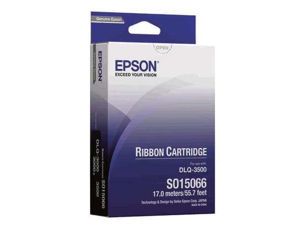 Epson - Svart - 16.75 m - tygfärgband - för DLQ 3000, 3000+, 3500, 3500II, 3500IIN