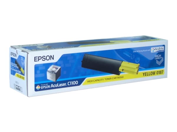 Epson AL-C1100/CX11-väriainekasetti HC keltainen 4k, 4000 sivua, Keltainen, 1 kpl