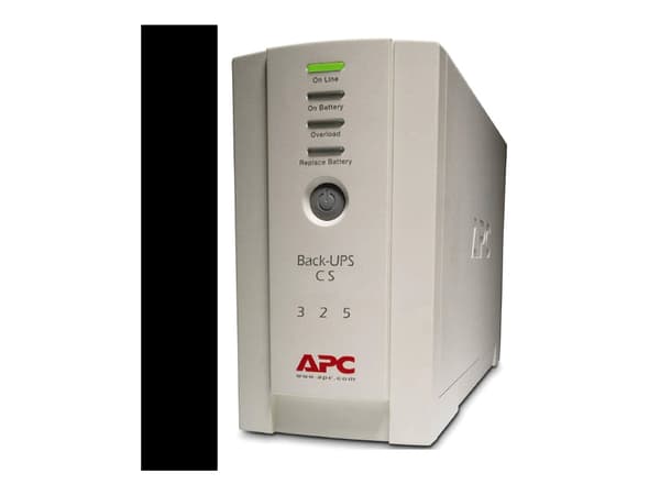 APC Back-UPS CS 325 - UPS - AC 230 V - 210 Watt - 350 VA - utgångskontakter: 4 - beige