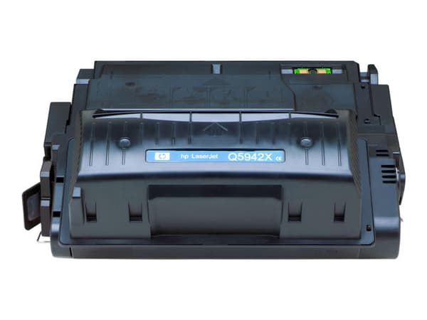 HP 42X - 2-pack - Lång livslängd - svart - original - LaserJet - tonerkassett (Q5942XD) - för LaserJet 4240, 4250, 4350
