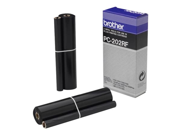 Brother - 2-pack - svart - skriverpatronpåfylling - for Brother MFC-1770, MFC-1870, MFC-1970; IntelliFAX 1170, 1270, 1570, 1575
