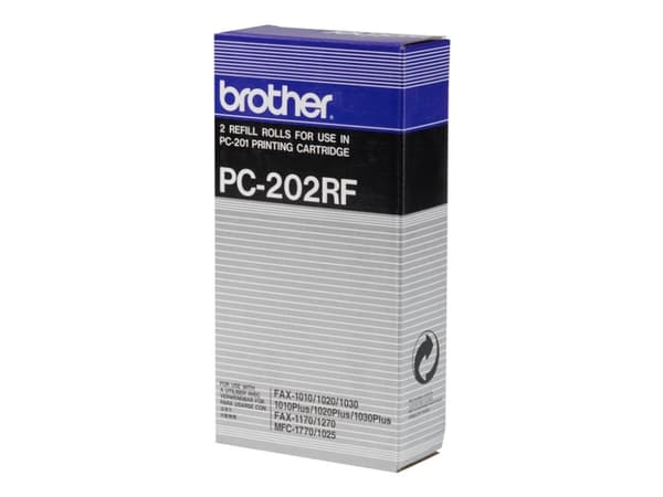 Brother - 2-pack - svart - skriverpatronpåfylling - for Brother MFC-1770, MFC-1870, MFC-1970; IntelliFAX 1170, 1270, 1570, 1575