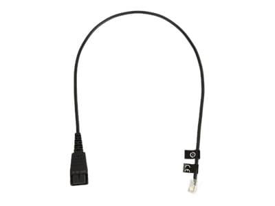 Jabra - Hodetelefonkabel - RJ-10 hann til Quick Disconnect hann - 0.5 m
