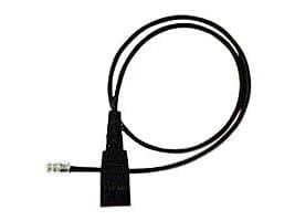 Jabra - Hodetelefonkabel - RJ-10 hann til Quick Disconnect hann - 0.5 m