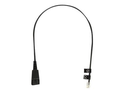 Jabra - Hodetelefonkabel - RJ-10 hann til Quick Disconnect hann - 0.5 m