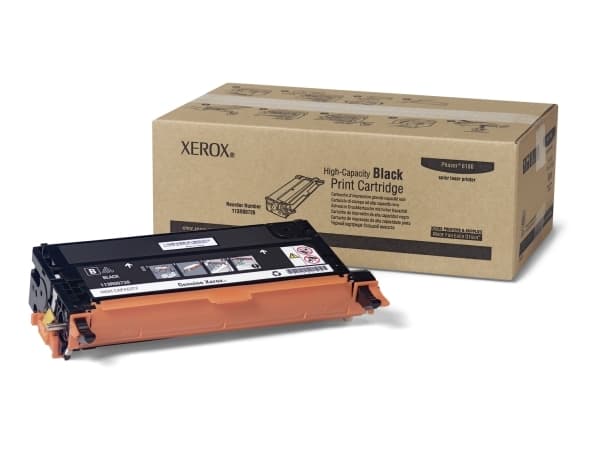 Xerox Phaser 6180MFP - Høykapasitets - svart - original - tonerpatron - for Phaser 6180DN, 6180MFP/D, 6180MFP/N, 6180N
