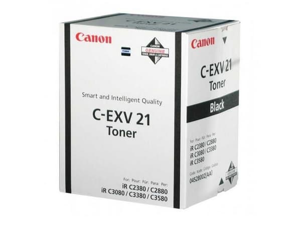 Canon C-EXV 21 - Sort - original - tonerpatron - for imageRUNNER C2380i, C2880, C2880i, C3380, C3380i, C3580, C3580i