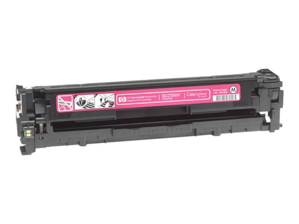 HP 125A - Magenta - original - LaserJet - tonerpatron (CB543A) - for Color LaserJet CM1312 MFP, CP1215, CP1217, CP1515n, CP1518ni