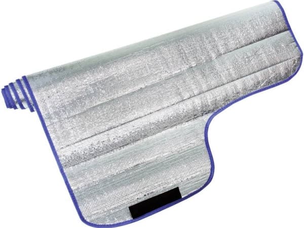 DINO Bakre fönsterlucka Aluminiumbelagd , Stöldskydd (B x H) 150 cm x 95 cm Bil Aluminium (polerad)