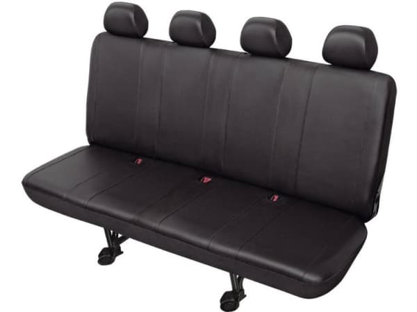 HP Autozubehör 22816 Transporter istuinsuojus 5 kpl synteettinen nahka musta takaistuin (4 kpl)