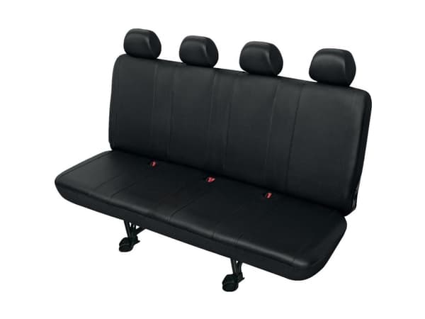HP Autozubehör 22816 Transporter istuinsuojus 5 kpl synteettinen nahka musta takaistuin (4 kpl)