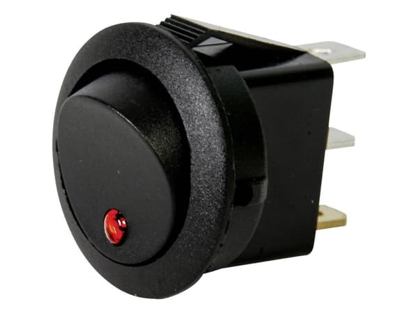 HP Autozubehör Autokytkin 12 V 16 A 1 x Off/On Klikkaava 1 kpl
