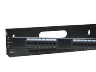Intellinet 402446, Monteringsskena, Svart, 2U, 48,3 cm (19"), 487 mm, 148 mm