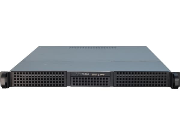Inter-Tech IPC 1U-10255, Teline, Palvelin, Musta, ATX, EATX, mikro ATX, Mini-ITX, SSI CEB, Terästä, HDD, Verkko, Teho