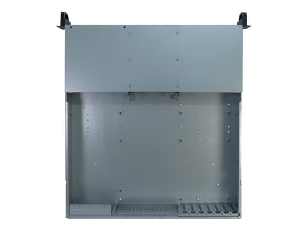 Inter-Tech IPC 2U-20248, Teline, Palvelin, Musta, ATX, mikro ATX, Mini-ITX, Terästä, HDD, Verkko, Teho