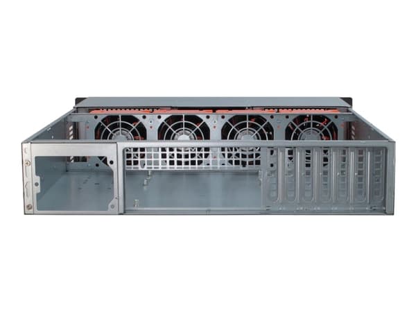 Inter-Tech IPC 2U-20255 - Rackmonterbar - 2U - full AT - ingen strømforsyning (EPS2U) - USB