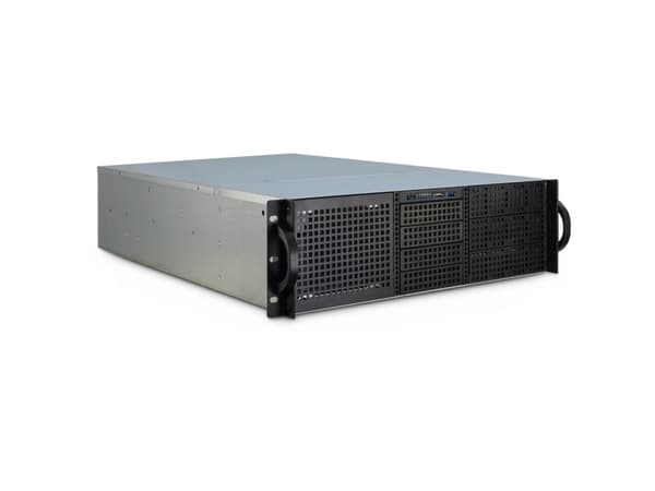 Inter-Tech IPC 3U-30255 - Rackmonterbar - 3U - SSI EEB - ingen strømforsyning - USB