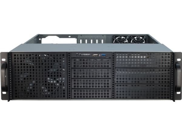 Inter-Tech IPC 3U-30255 - Rackmonterbar - 3U - SSI EEB - ingen strømforsyning - USB