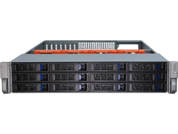 Inter-Tech IPC 2U-2412 - Rackmonterbar - 2U - SSI EEB - ingen strømforsyning - USB