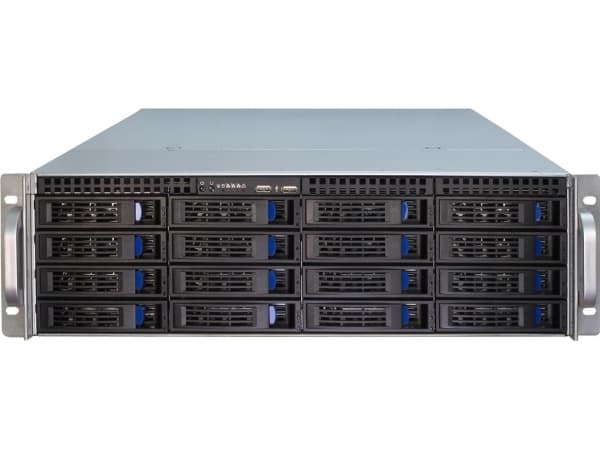 Inter-Tech IPC 3U-3416 - Rackmonterbar - 3U - SSI EEB - ingen strømforsyning - USB