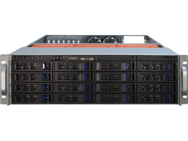 Inter-Tech IPC 3U-3416 - Rackmonterbar - 3U - SSI EEB - ingen strømforsyning - USB