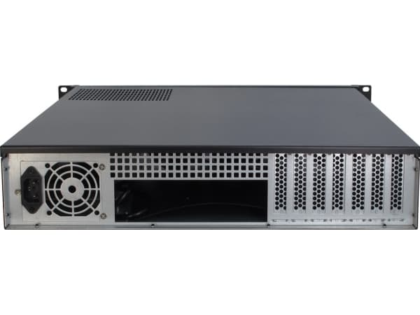 Inter-Tech IPC 2U-2098-SL, Teline, Palvelin, Musta, ATX, mikro ATX, Mini-ITX, Terästä, 2U