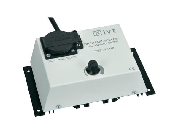 Ivt DR-2000 hånddimmer AC-spenningskontroller hastighetskontroller 2000 W dimmer (700100)