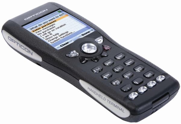 Opticon OPH1005, 5,08 cm (2"), 320 x 240 pikseliä, TFT, 0,004 GB, 0,128 GB, 4 MB